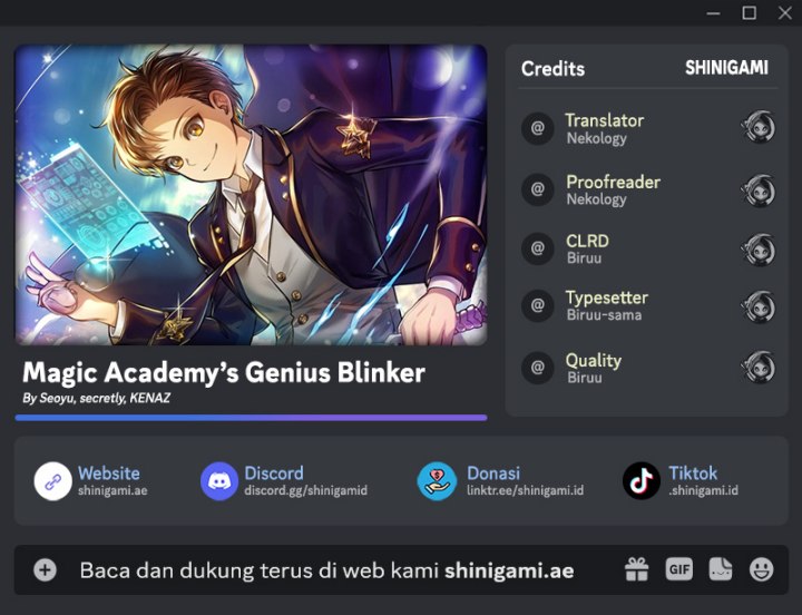 Magic Academy’s Genius Blinker Chapter 2