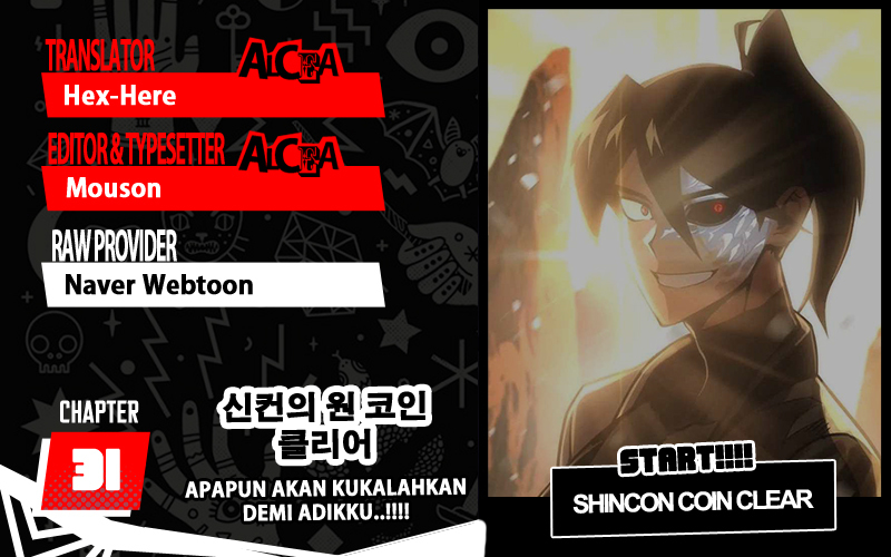 Shincon’s One Coin Clear Chapter 31