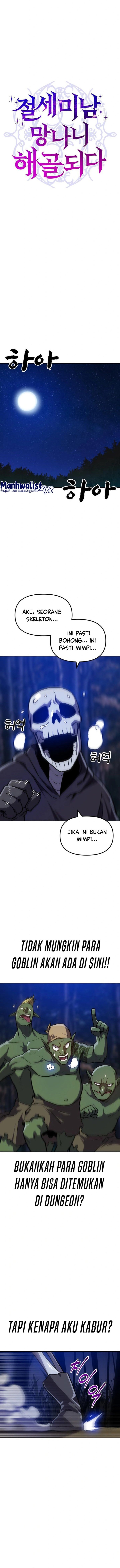 The Most Handsome Man Becomes A Skeleton Chapter 2