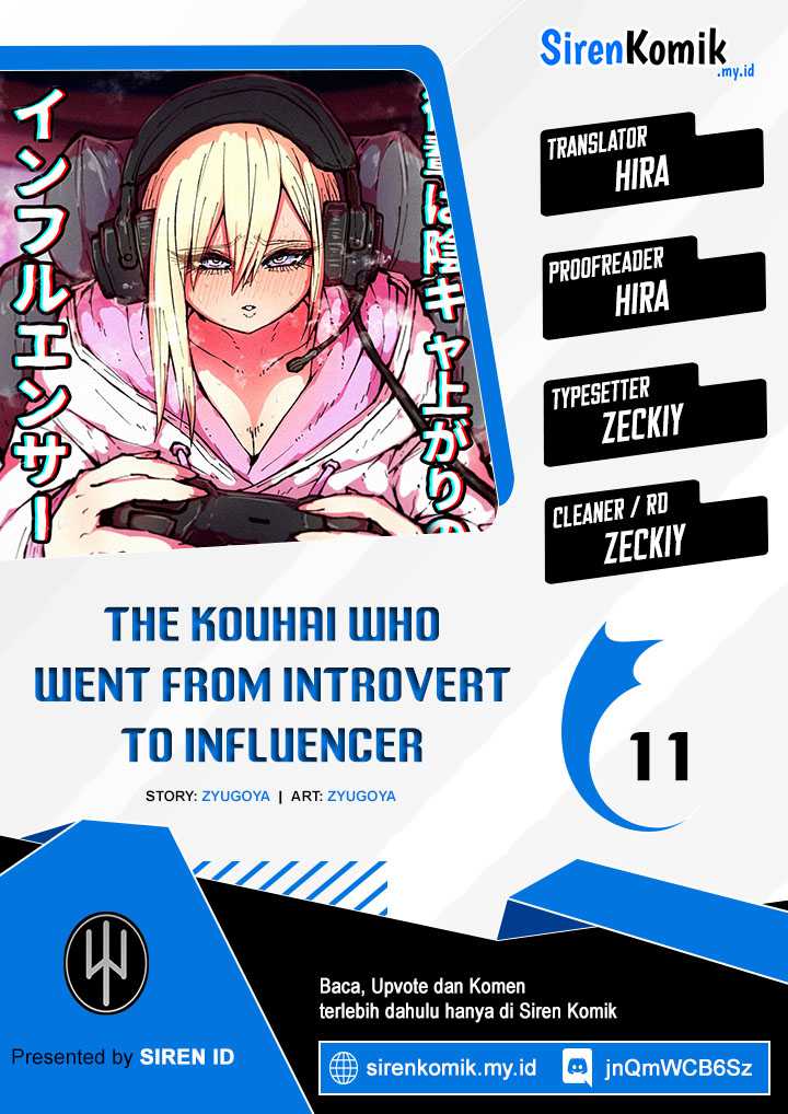 Kouhai Wa Inkya Agari No Infuruensaa Chapter 11