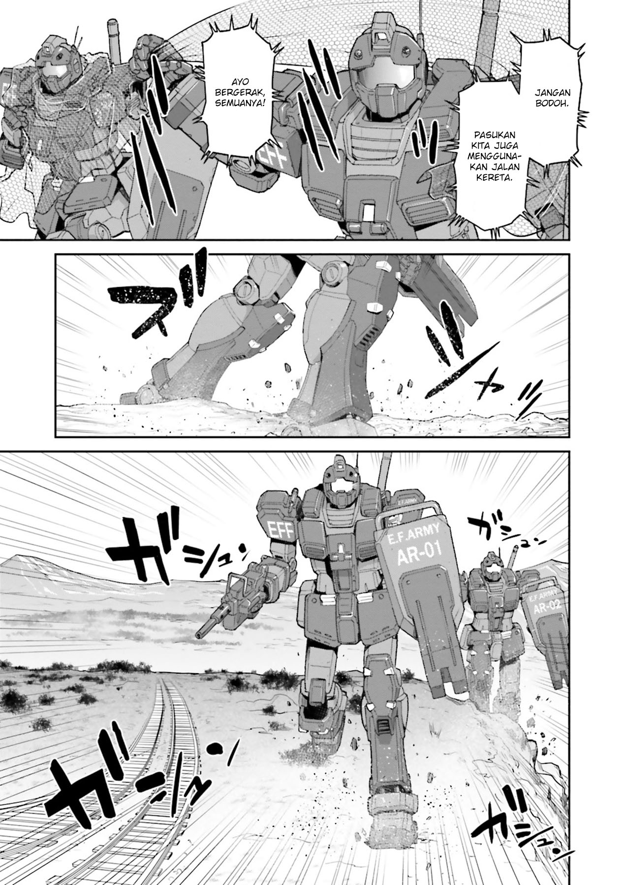 Mobile Suit Gundam Ground Zero Rise From The Ashes Chapter 4