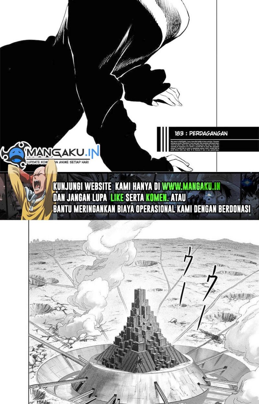 One Punch-man Chapter 183