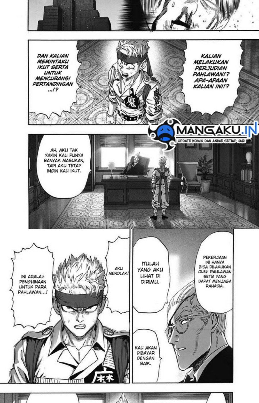 One Punch-man Chapter 187