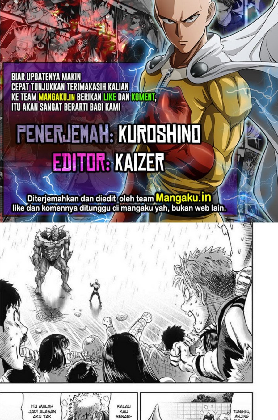 One Punch-man Chapter 187