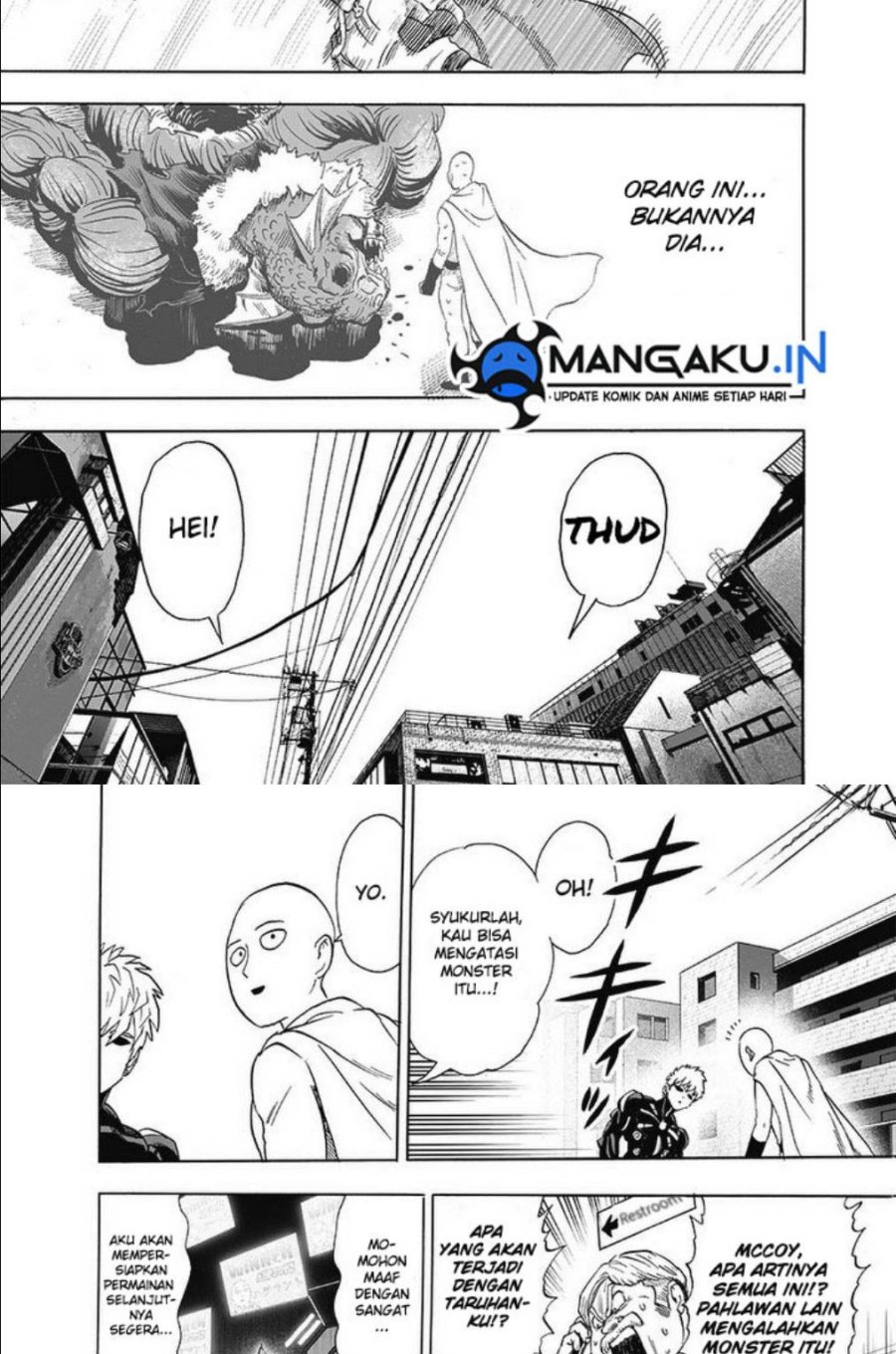 One Punch-man Chapter 187