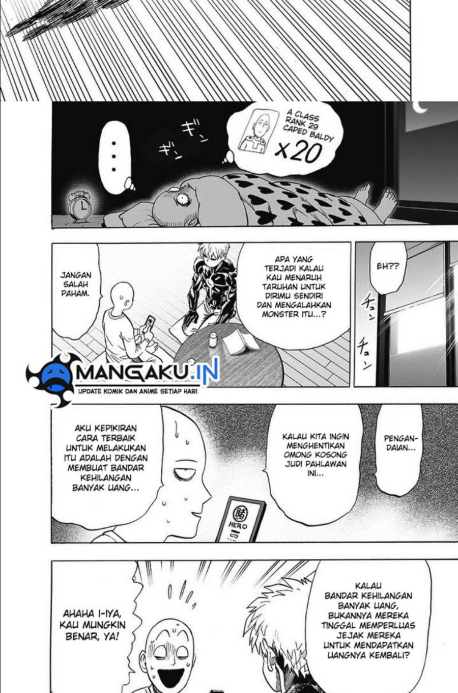 One Punch-man Chapter 187