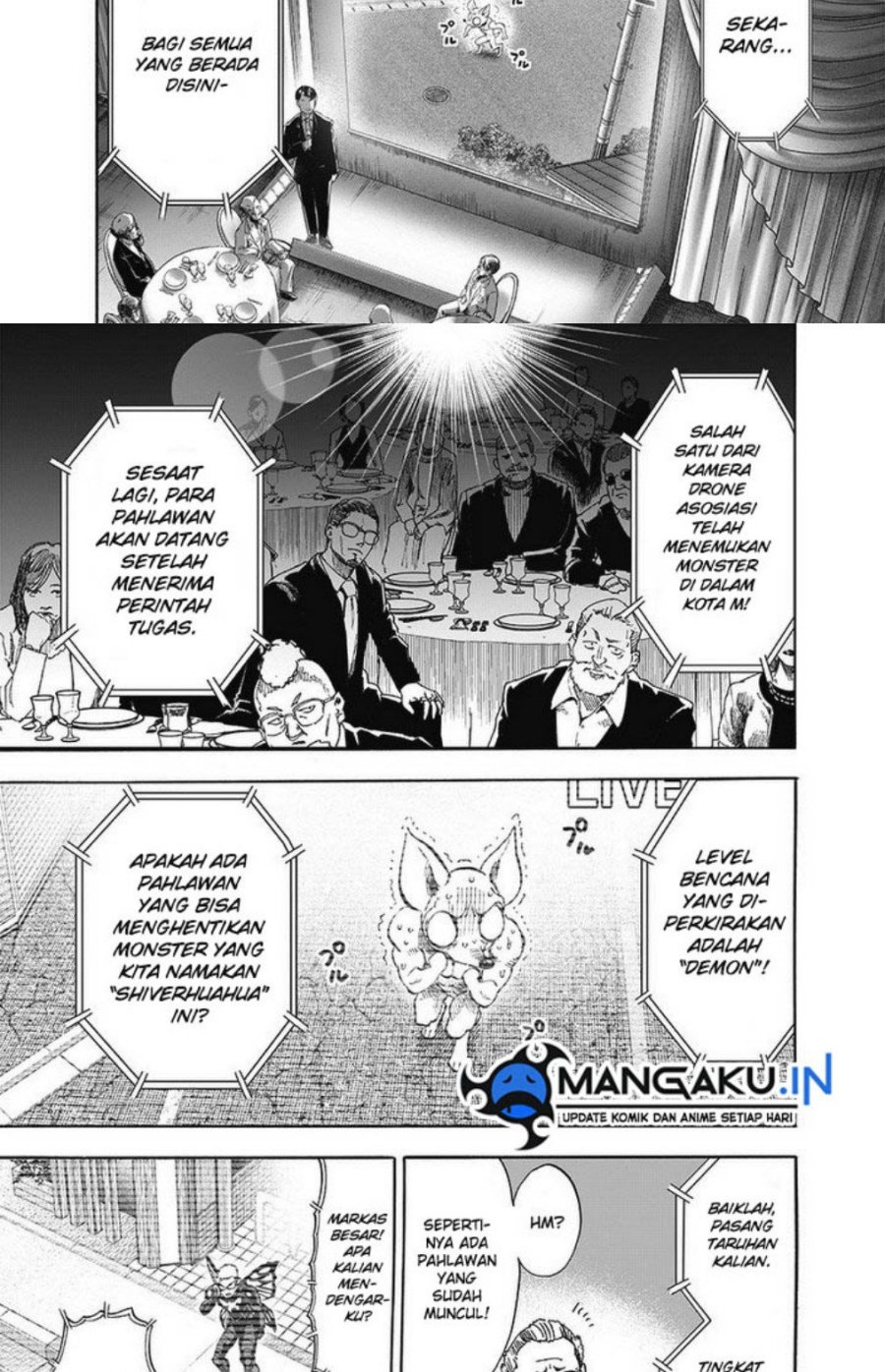 One Punch-man Chapter 187