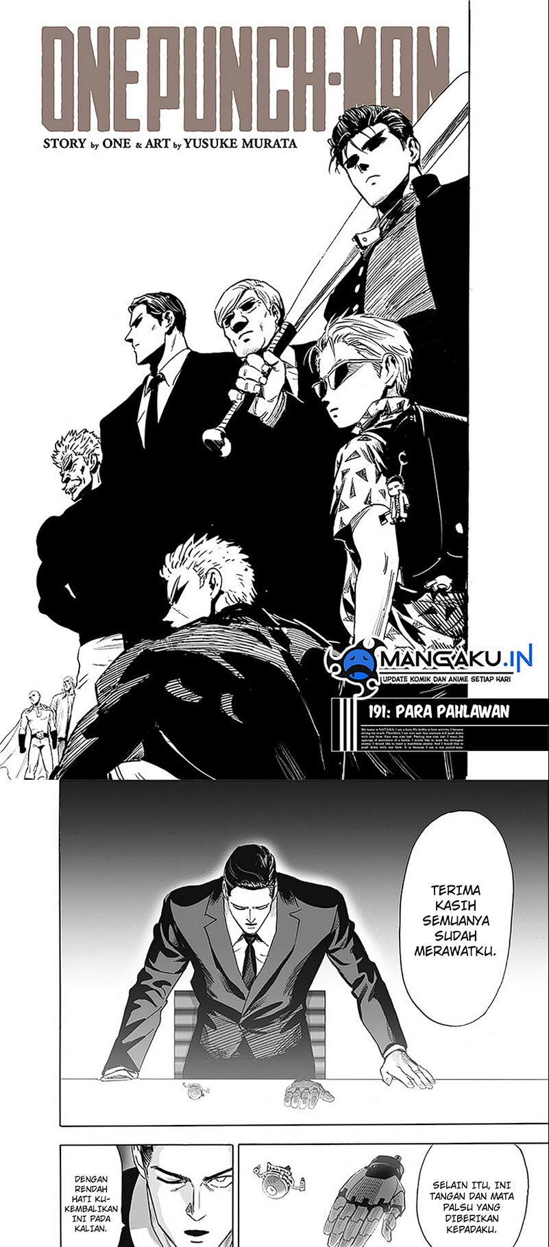 One Punch-man Chapter 191