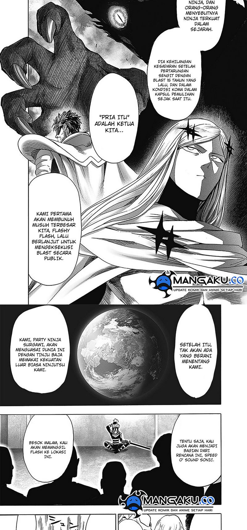 One Punch-man Chapter 195