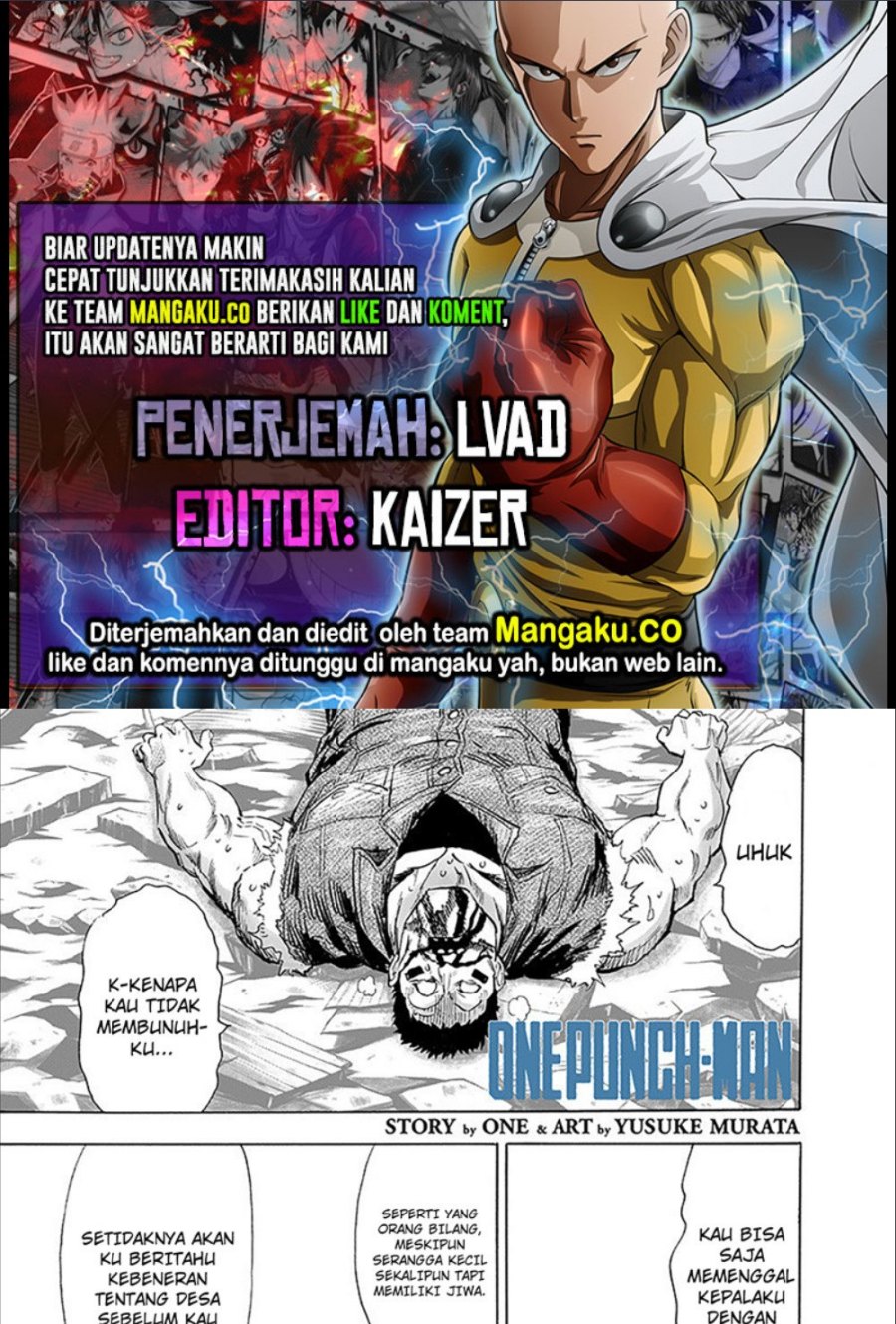 One Punch-man Chapter 200