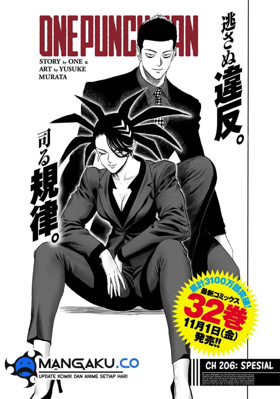 One Punch-man Chapter 206