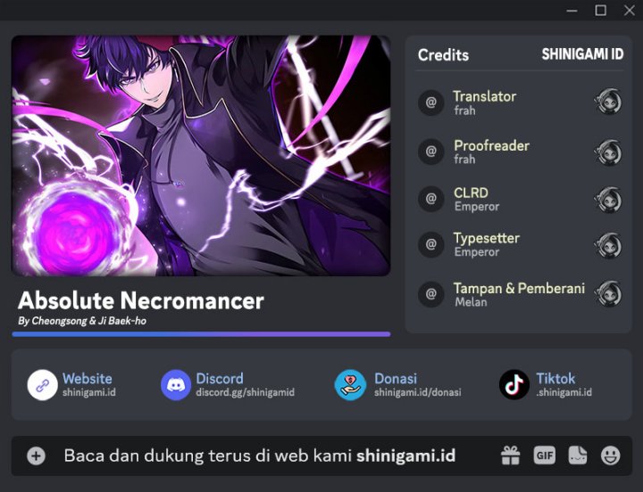 Absolute Necromancer Chapter 27