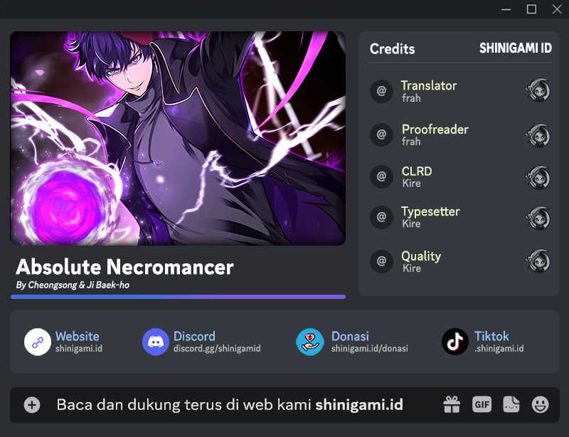 Absolute Necromancer Chapter 28