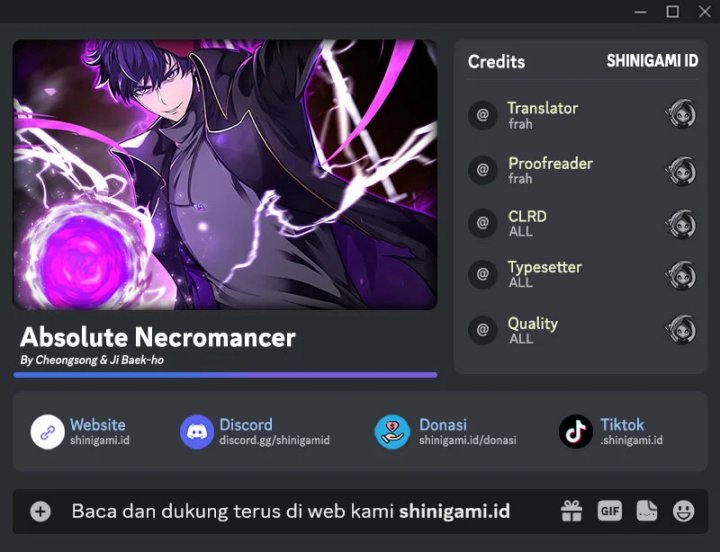 Absolute Necromancer Chapter 33