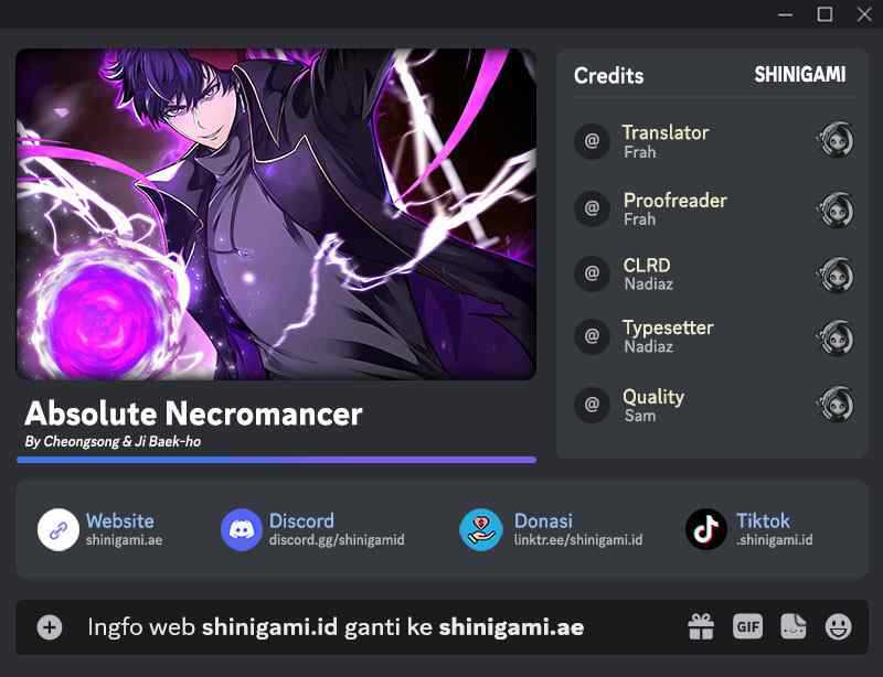 Absolute Necromancer Chapter 37
