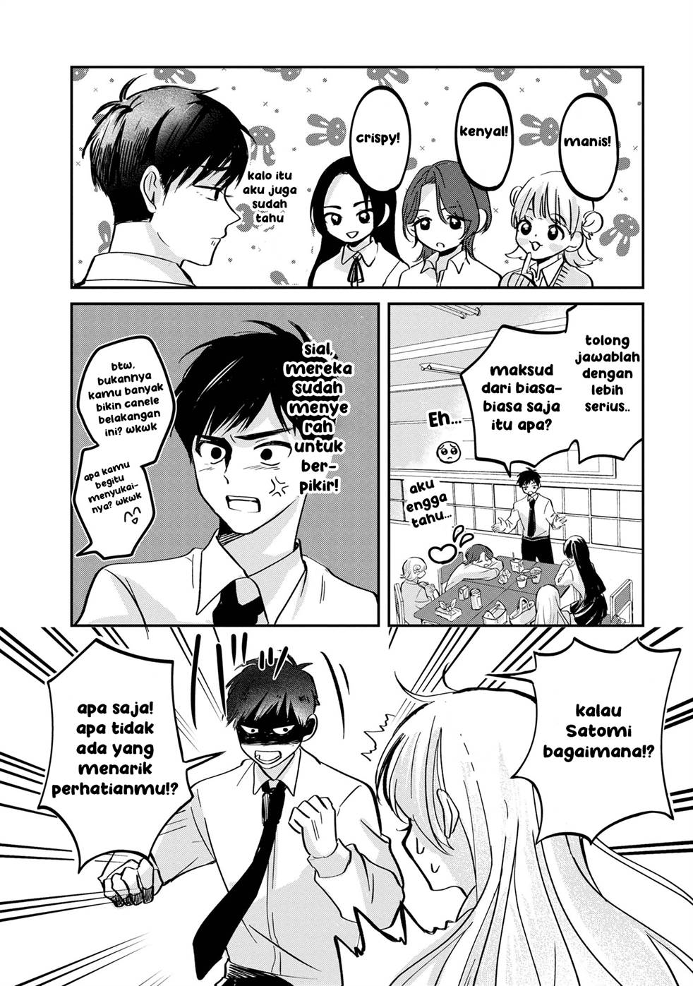 Aisare Tenshi Na Classmate Ga, Ore Ni Dake Itazura Ni Hohoemu Chapter 1