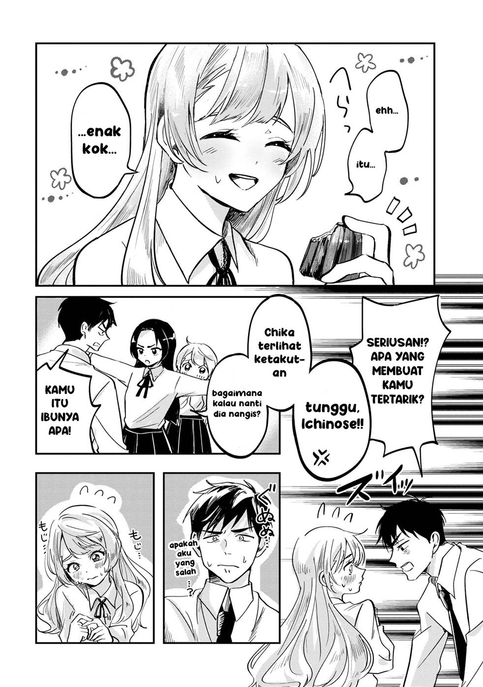 Aisare Tenshi Na Classmate Ga, Ore Ni Dake Itazura Ni Hohoemu Chapter 1