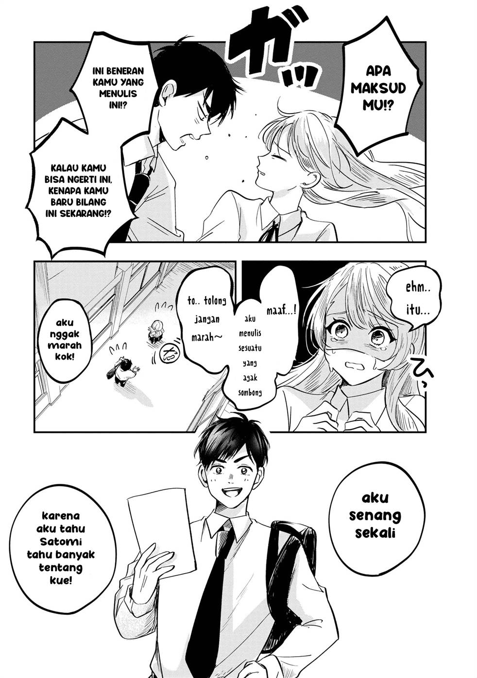 Aisare Tenshi Na Classmate Ga, Ore Ni Dake Itazura Ni Hohoemu Chapter 1