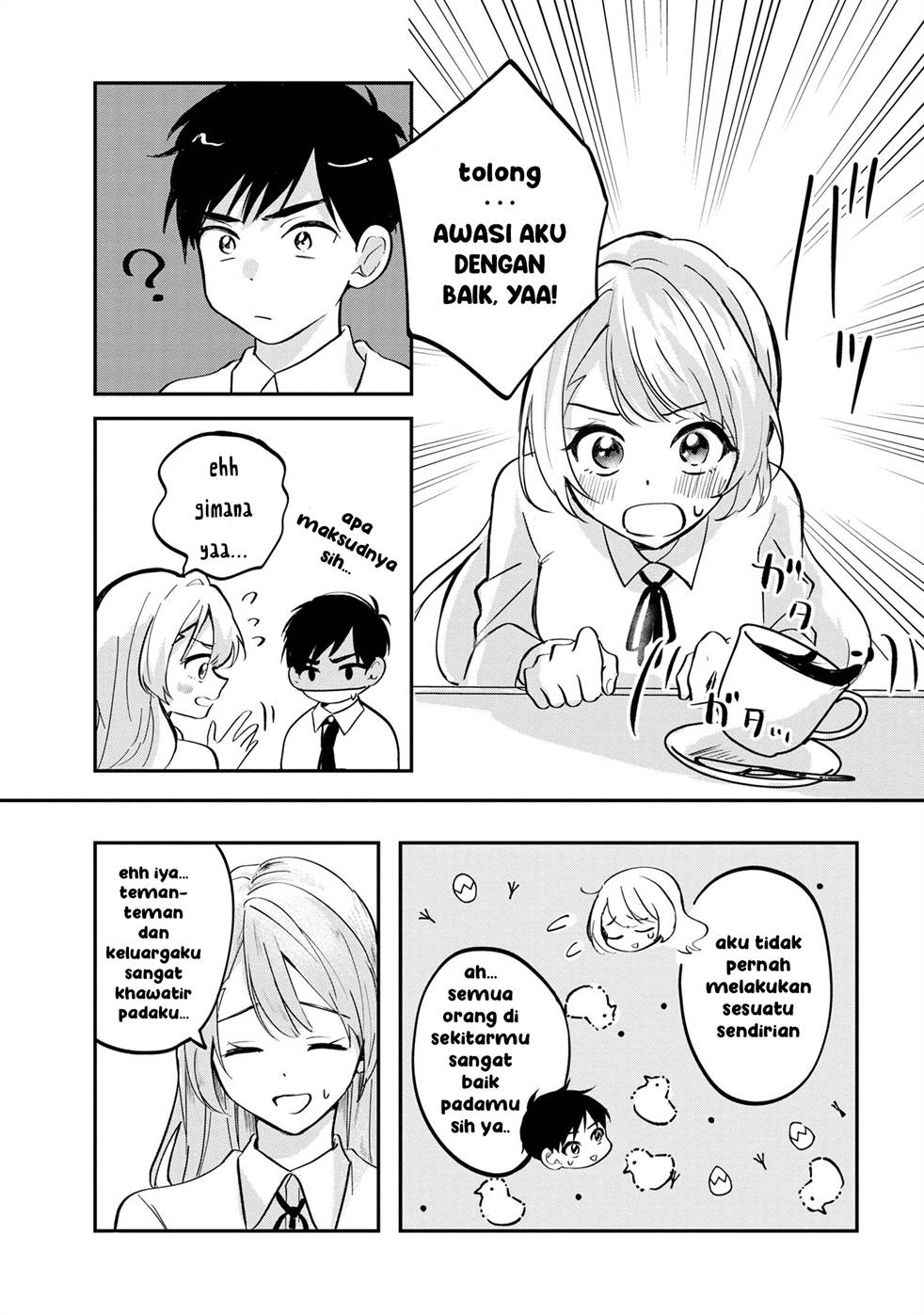 Aisare Tenshi Na Classmate Ga, Ore Ni Dake Itazura Ni Hohoemu Chapter 1