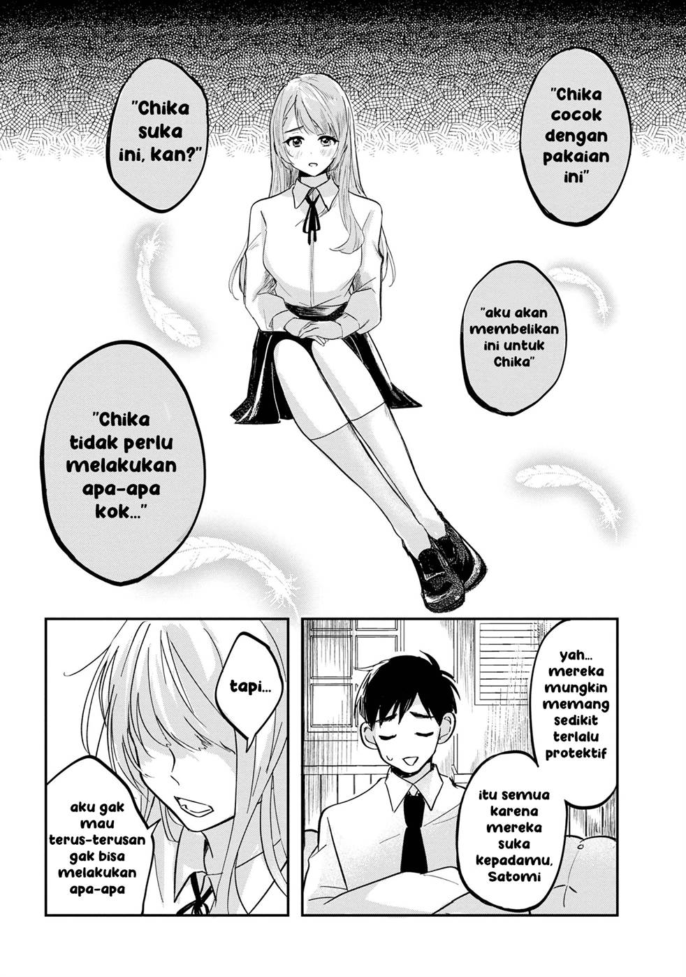 Aisare Tenshi Na Classmate Ga, Ore Ni Dake Itazura Ni Hohoemu Chapter 1