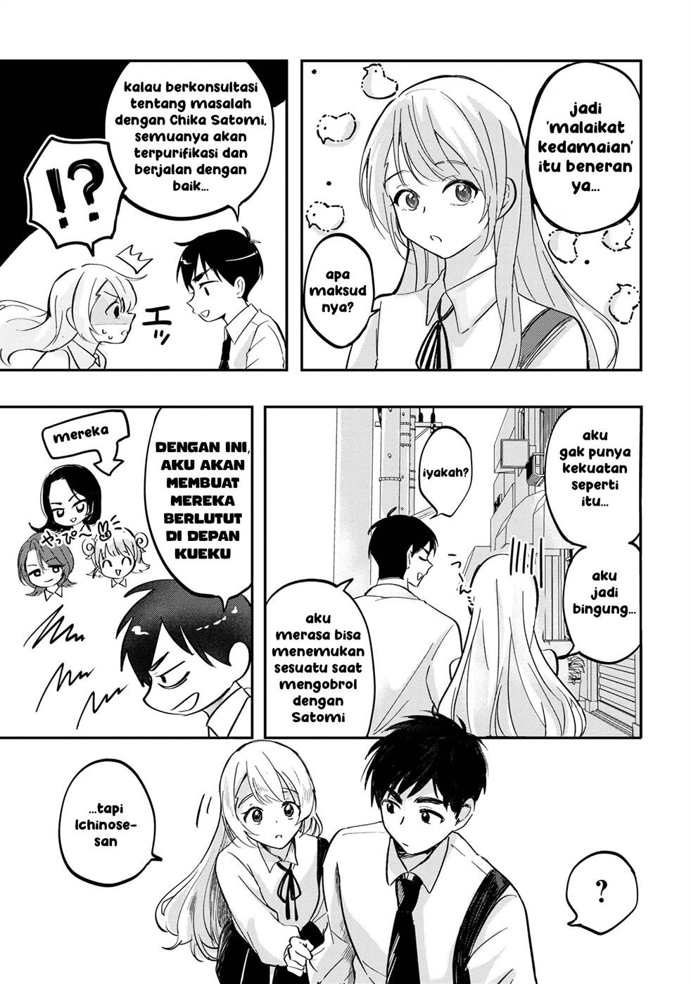 Aisare Tenshi Na Classmate Ga, Ore Ni Dake Itazura Ni Hohoemu Chapter 1