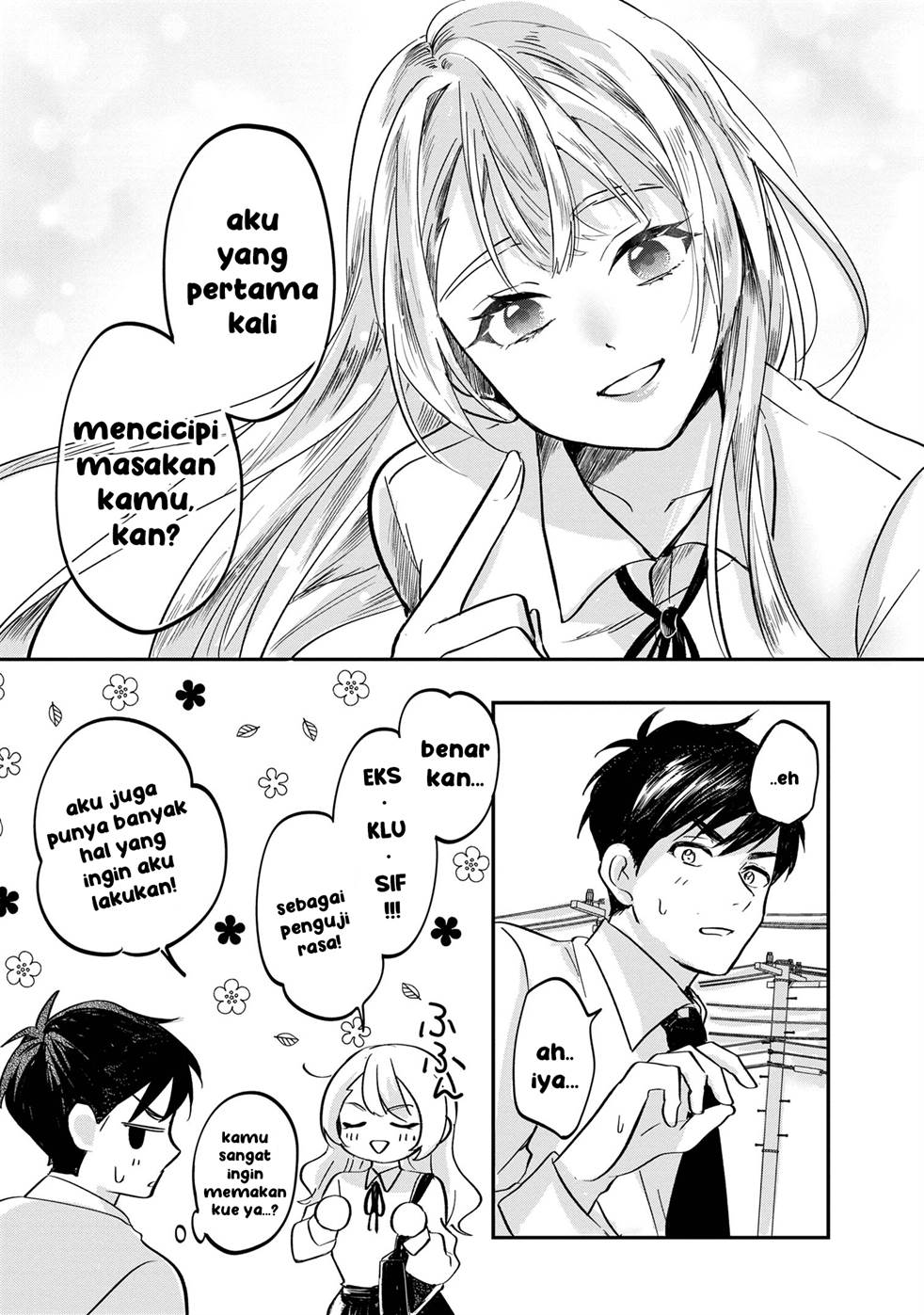 Aisare Tenshi Na Classmate Ga, Ore Ni Dake Itazura Ni Hohoemu Chapter 1