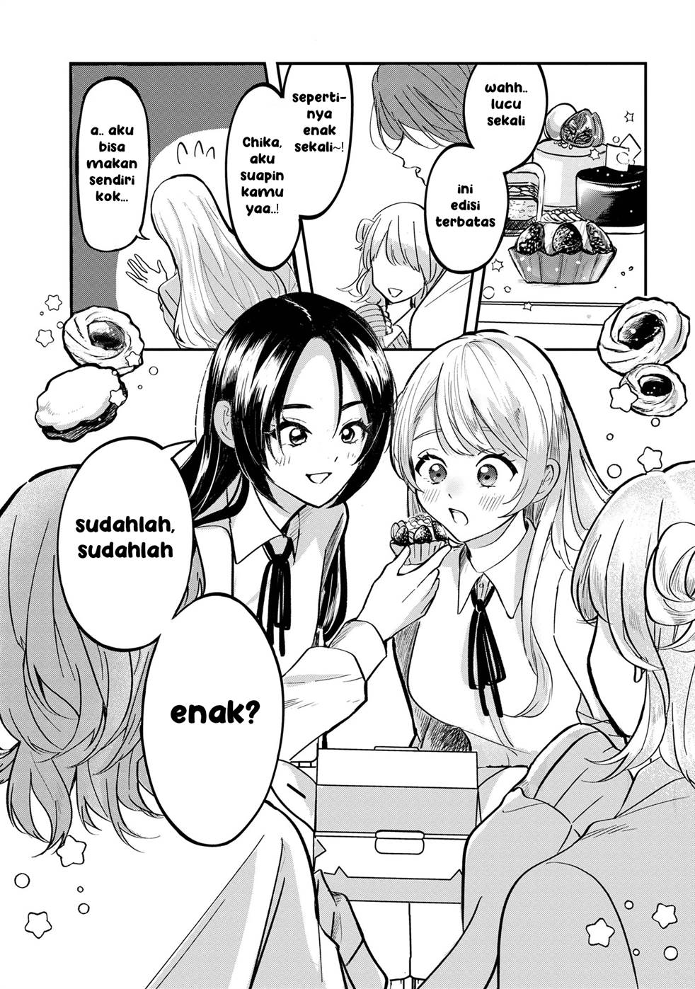 Aisare Tenshi Na Classmate Ga, Ore Ni Dake Itazura Ni Hohoemu Chapter 1