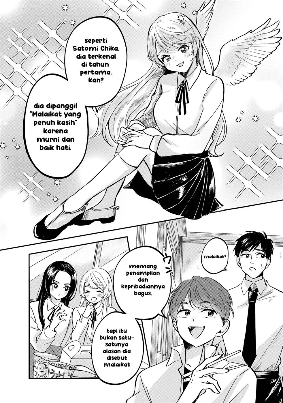 Aisare Tenshi Na Classmate Ga, Ore Ni Dake Itazura Ni Hohoemu Chapter 1