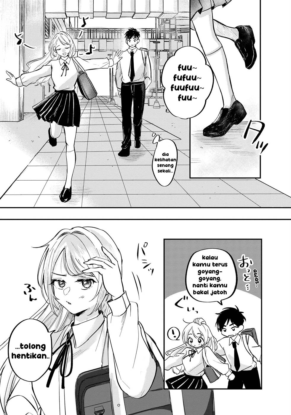 Aisare Tenshi Na Classmate Ga, Ore Ni Dake Itazura Ni Hohoemu Chapter 2