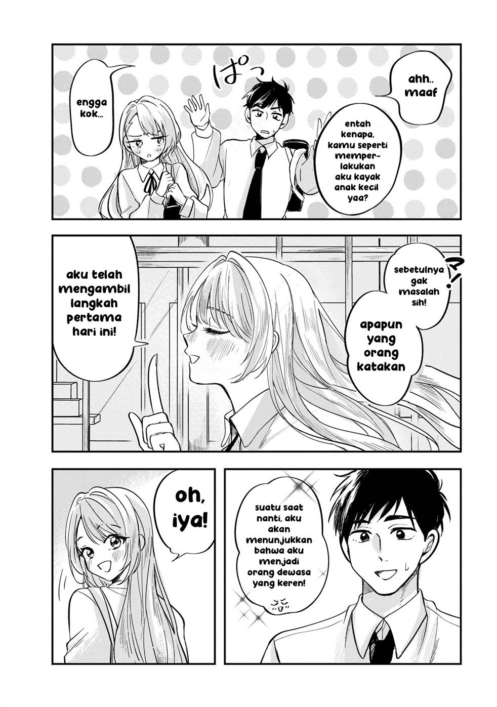 Aisare Tenshi Na Classmate Ga, Ore Ni Dake Itazura Ni Hohoemu Chapter 2