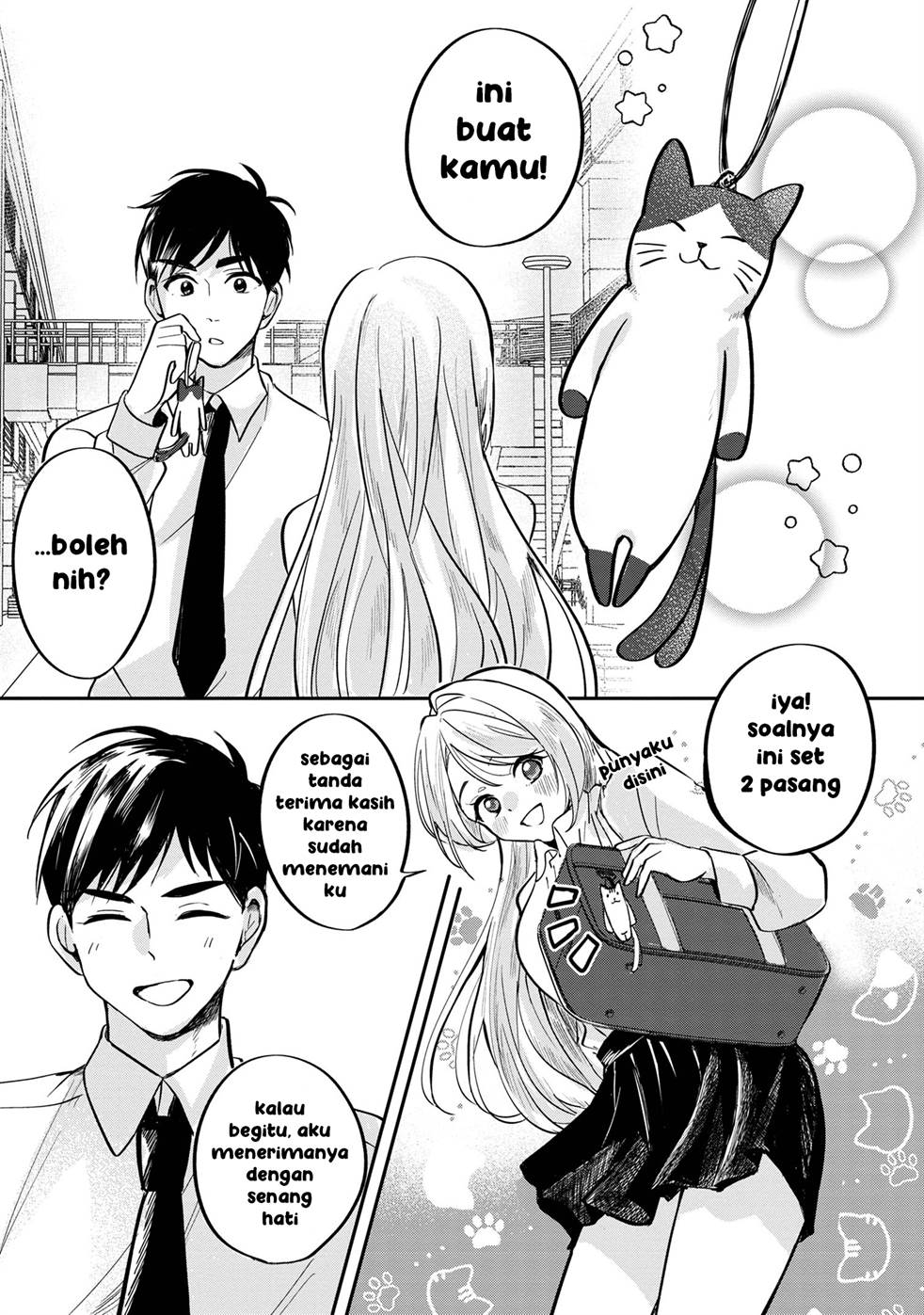 Aisare Tenshi Na Classmate Ga, Ore Ni Dake Itazura Ni Hohoemu Chapter 2