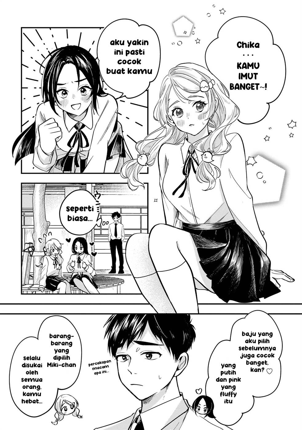 Aisare Tenshi Na Classmate Ga, Ore Ni Dake Itazura Ni Hohoemu Chapter 2