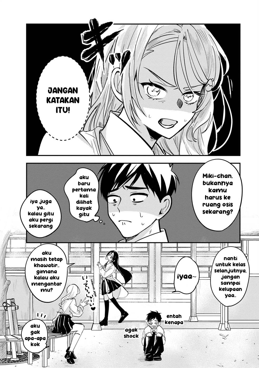 Aisare Tenshi Na Classmate Ga, Ore Ni Dake Itazura Ni Hohoemu Chapter 2