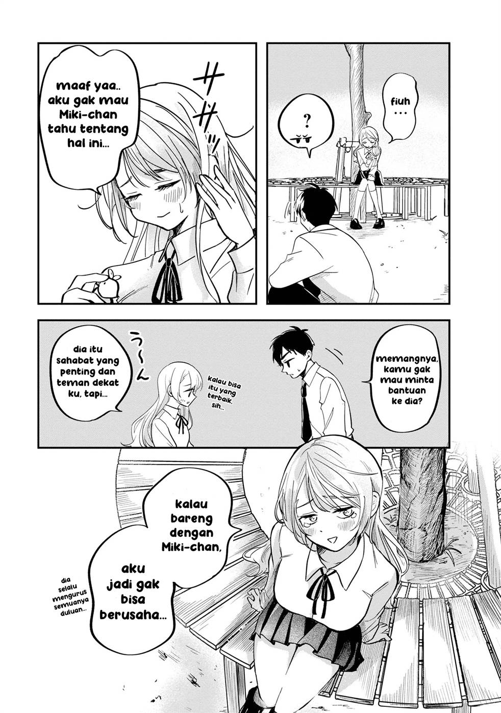 Aisare Tenshi Na Classmate Ga, Ore Ni Dake Itazura Ni Hohoemu Chapter 2