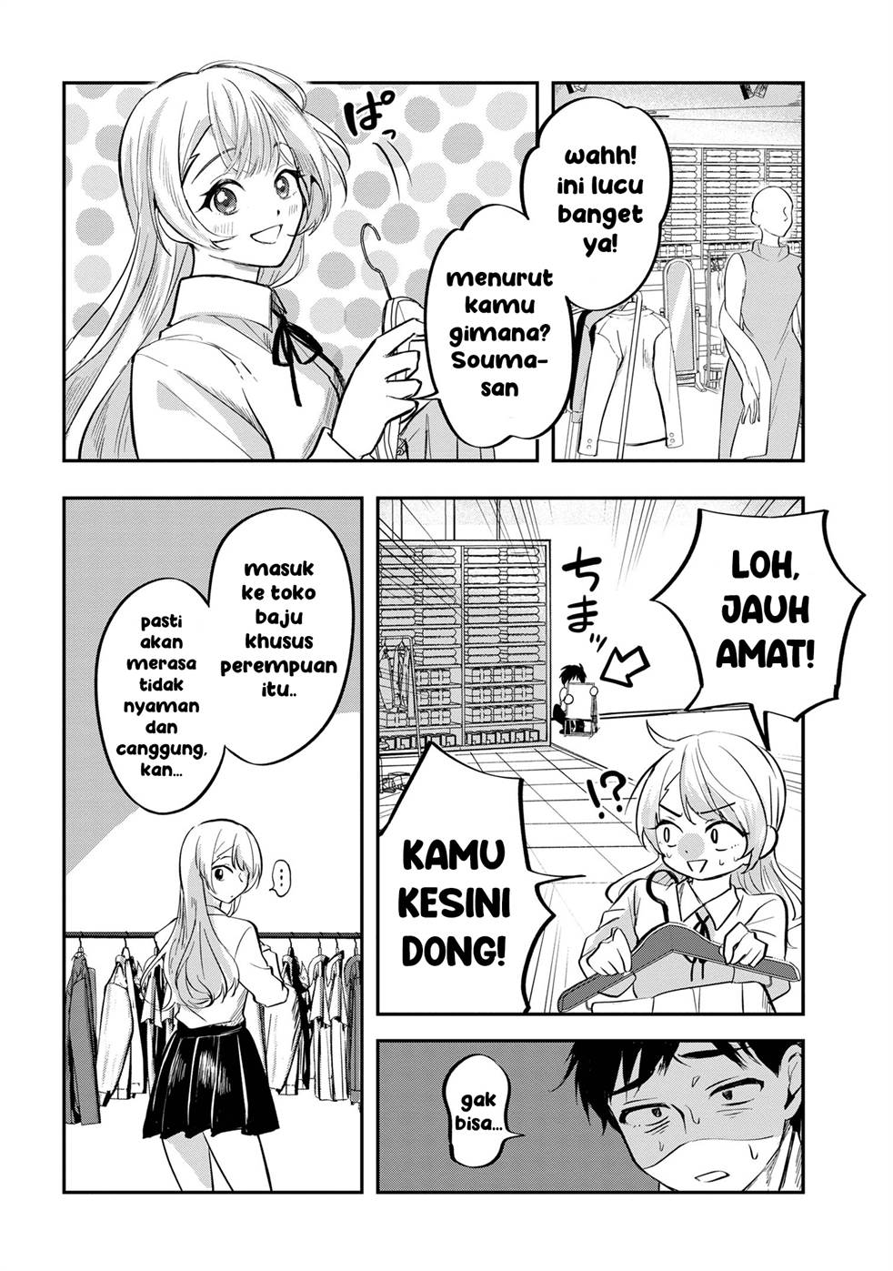 Aisare Tenshi Na Classmate Ga, Ore Ni Dake Itazura Ni Hohoemu Chapter 3