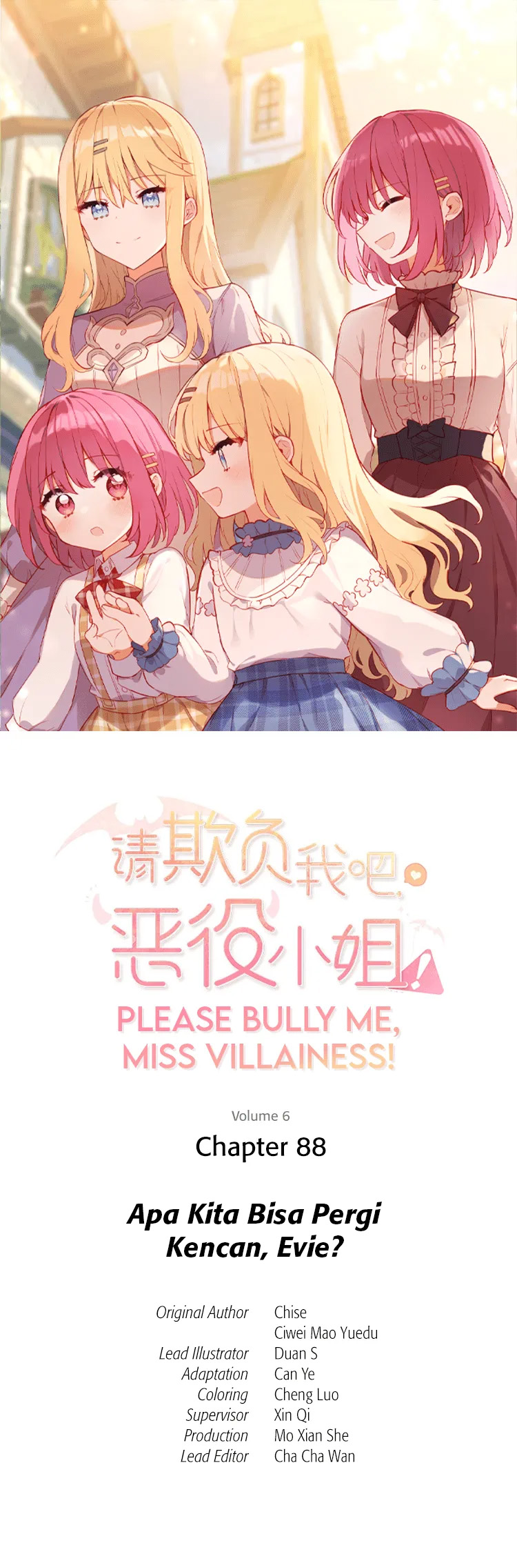 Please Bully Me, Miss Villainess! Chapter 88