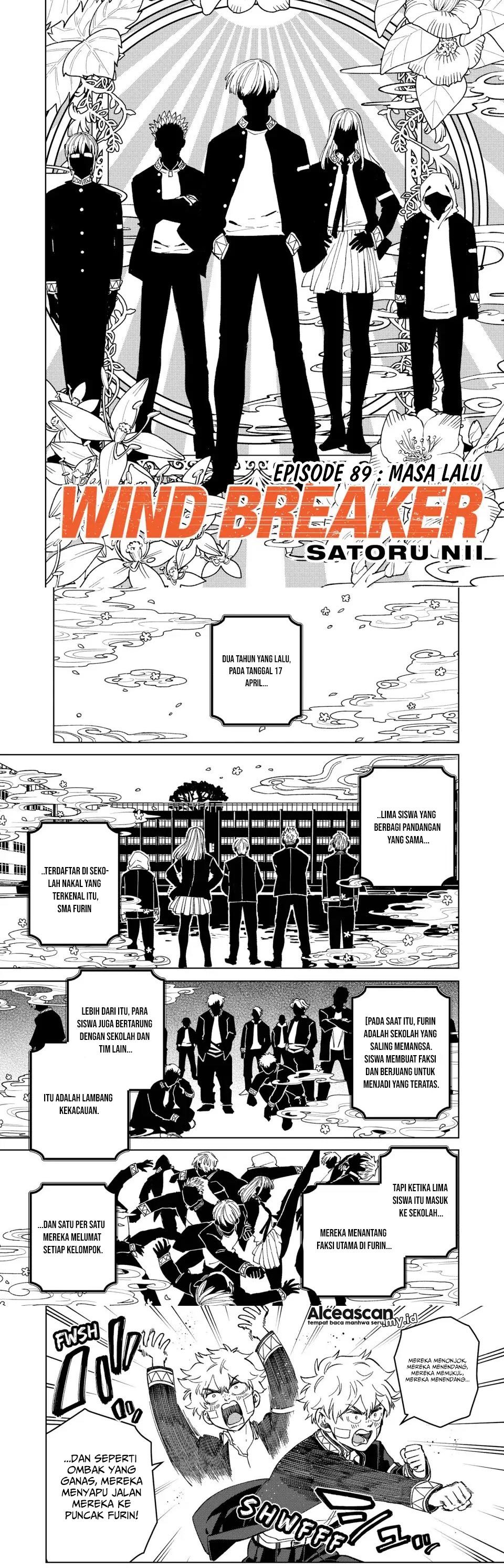 Wind Breaker (nii Satoru) Chapter 89