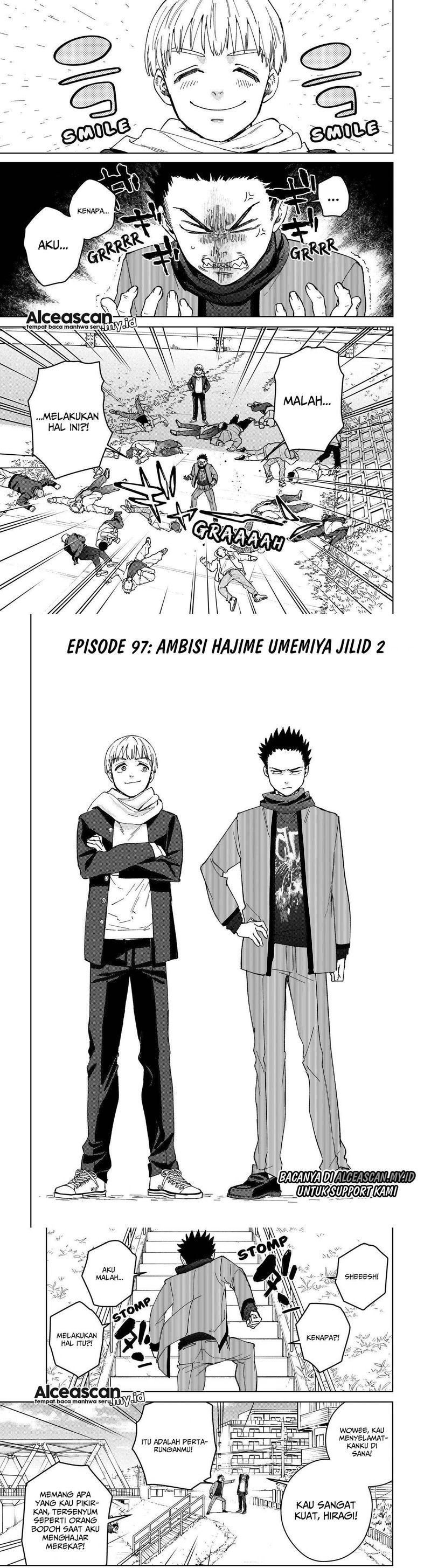 Wind Breaker (nii Satoru) Chapter 97