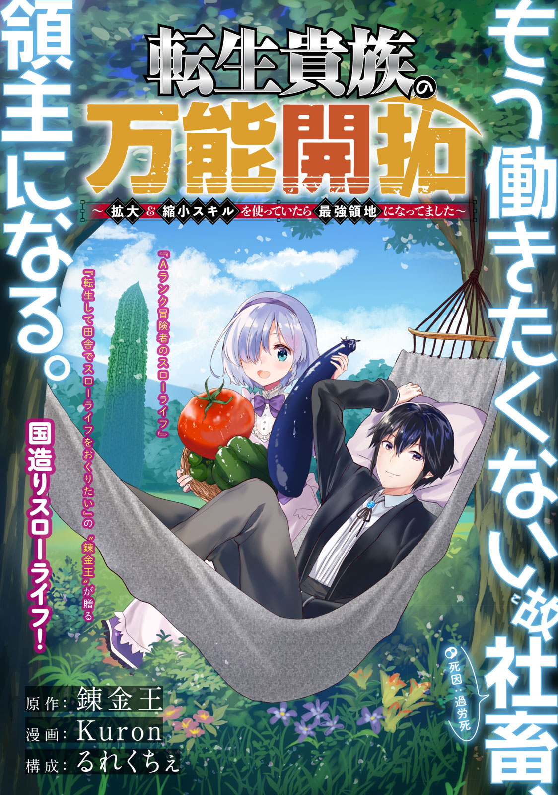 Tensei Kizoku No Bannou Kaitaku: “kakudai & Shukushou” Skill Wo Tsukatteitara Saikyou Ryouchi Ni Narimashita Chapter 1.1