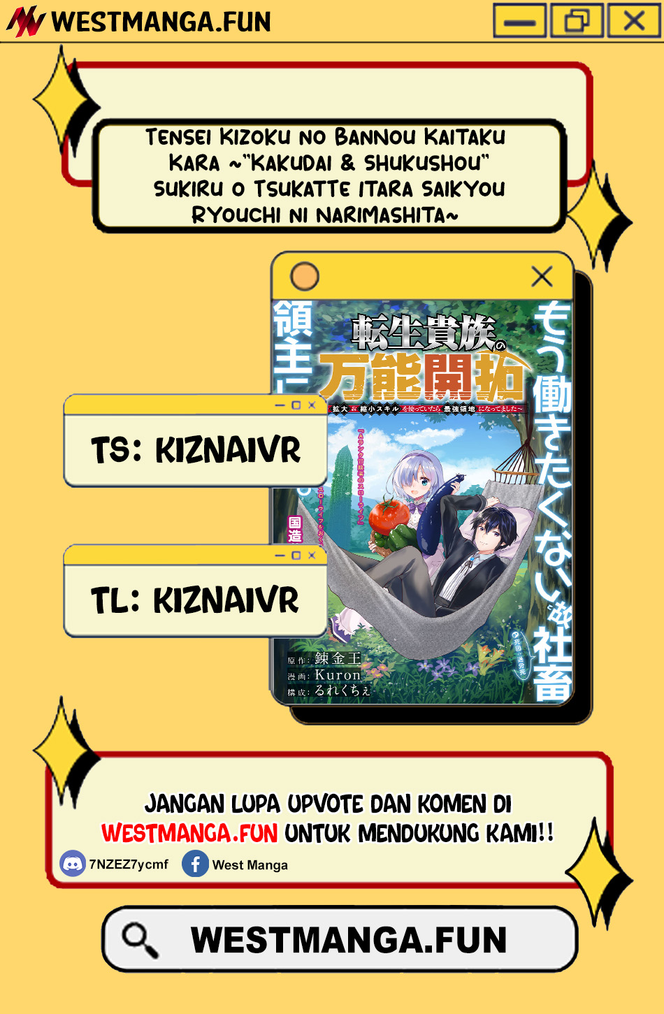 Tensei Kizoku No Bannou Kaitaku: “kakudai & Shukushou” Skill Wo Tsukatteitara Saikyou Ryouchi Ni Narimashita Chapter 1.2