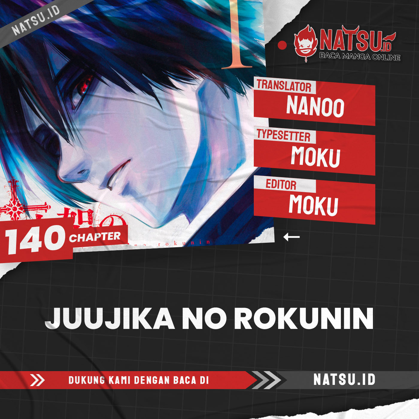 Juujika No Rokunin Chapter 140