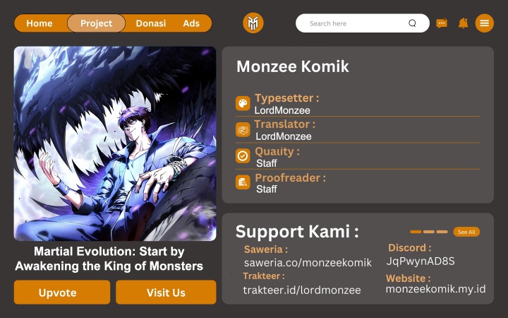 Martial Evolution: Start By Awakening The King Of Monsters Chapter 6