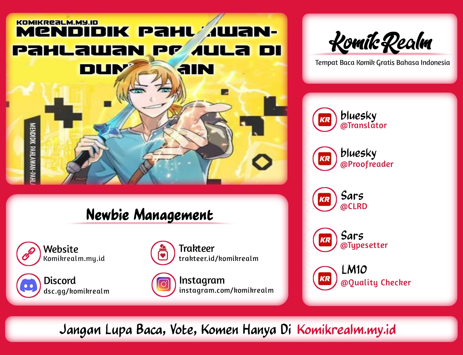 Newbie Management Chapter 50