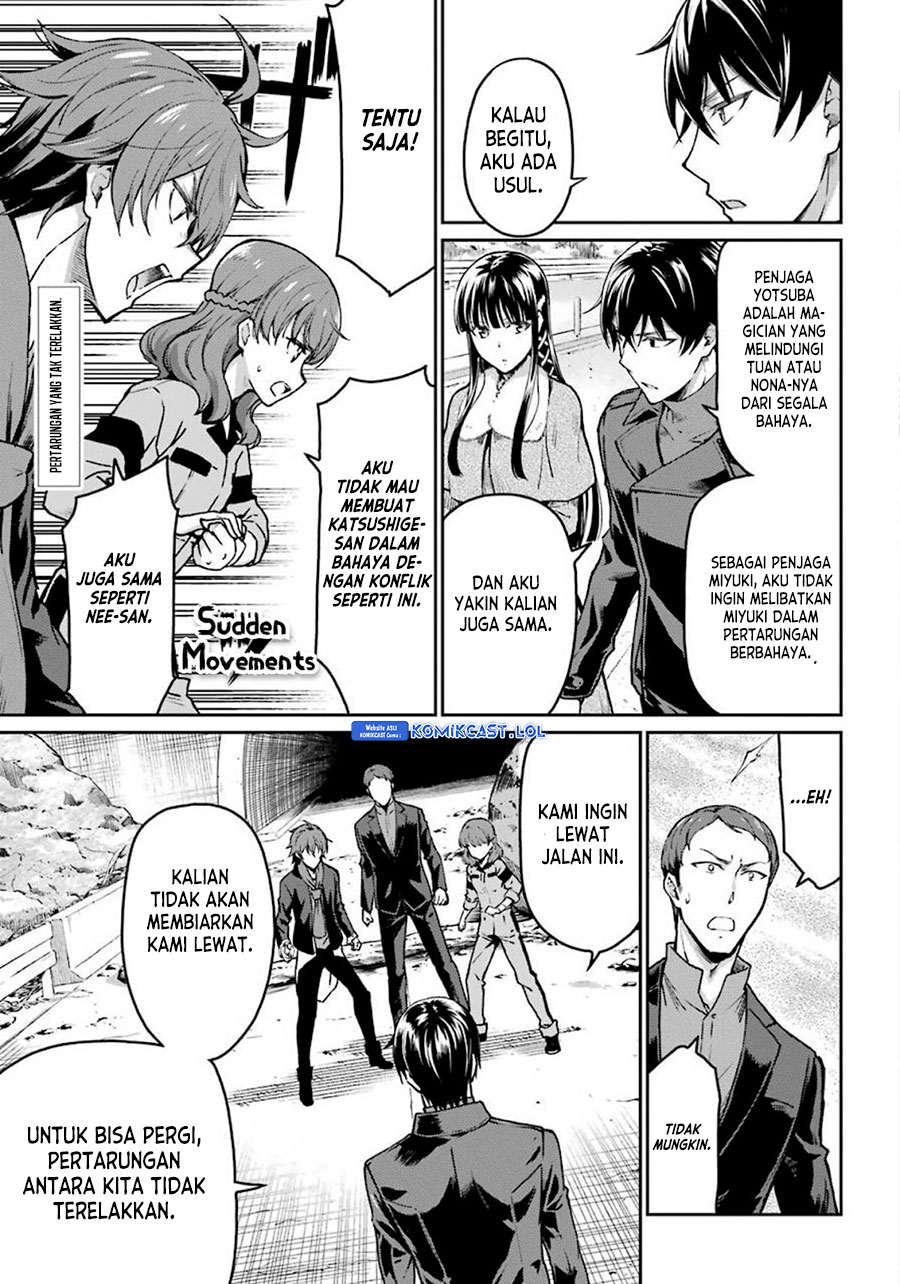 Mahouka Koukou No Rettousei Yotsuba Keishou-hen Chapter 9