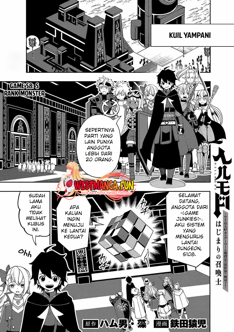 Hell Mode Yarikomi Suki No Gamer Wa Hai Settei No Isekai De Musou Suru Chapter 58