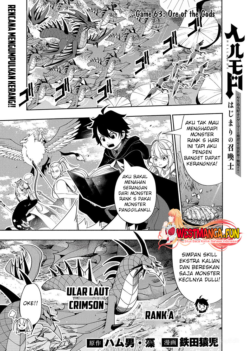 Hell Mode Yarikomi Suki No Gamer Wa Hai Settei No Isekai De Musou Suru Chapter 63