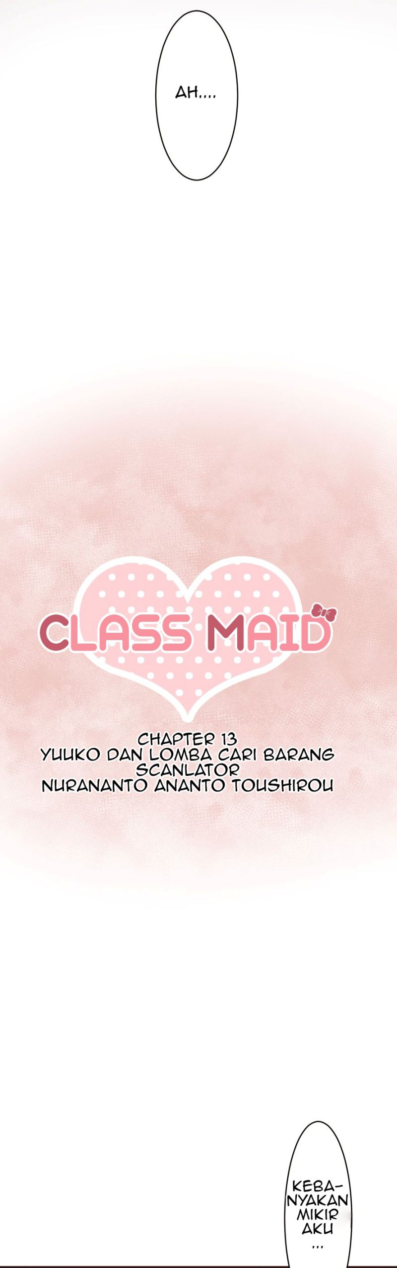 Class Maid (shimamura) Chapter 13