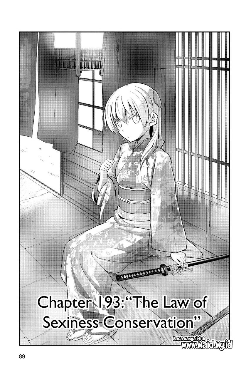 Tonikaku Kawaii Chapter 193