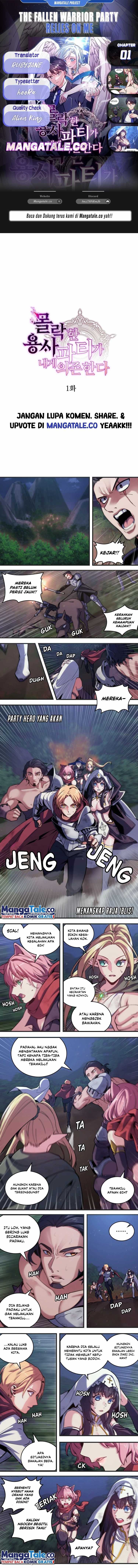 The Fallen Hero’s Party Relies On Me Chapter 1