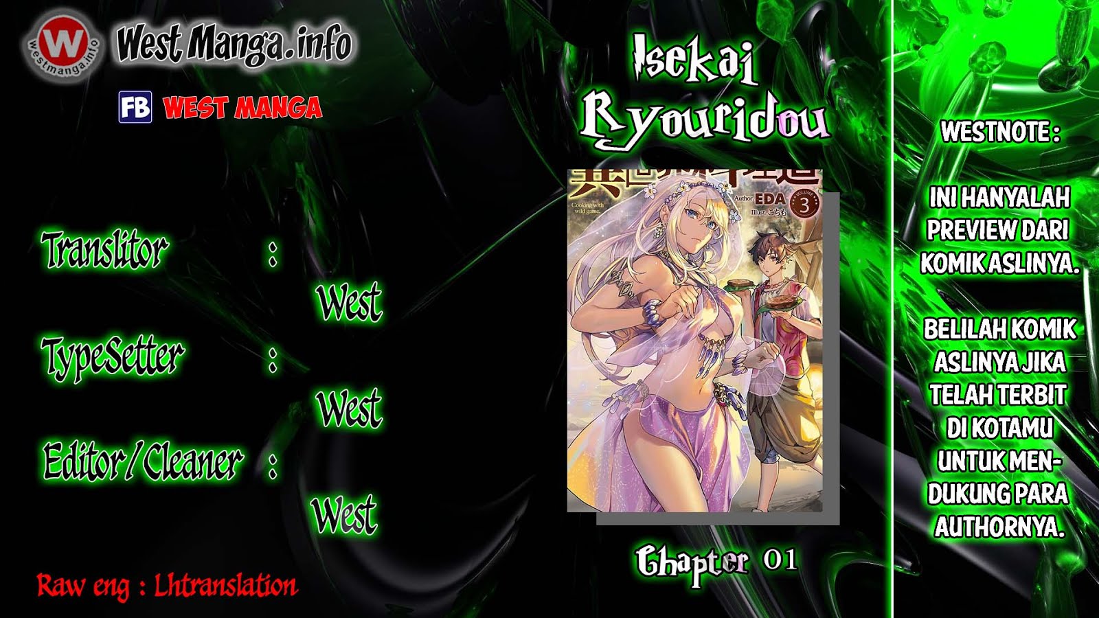 Isekai Ryouridou Chapter 0